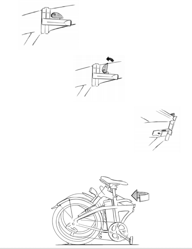 קיפול אופניים חשמליים 